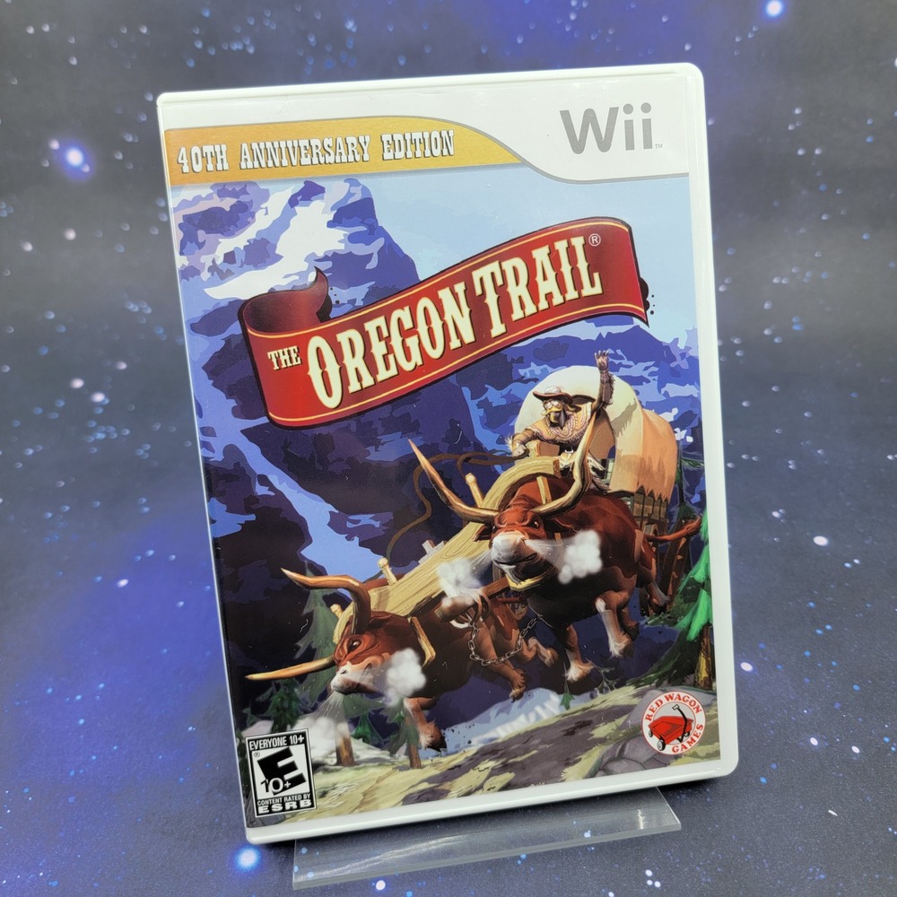 The Oregon Trail 40th Anniversary Edition Nintendo Wii Video Game No Manual